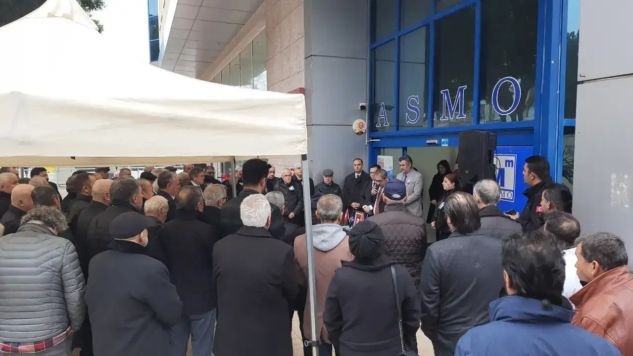 ASMO Kurucu Başkanı Cemal Gültekin Son Yolculuğuna Uğurlandı 2